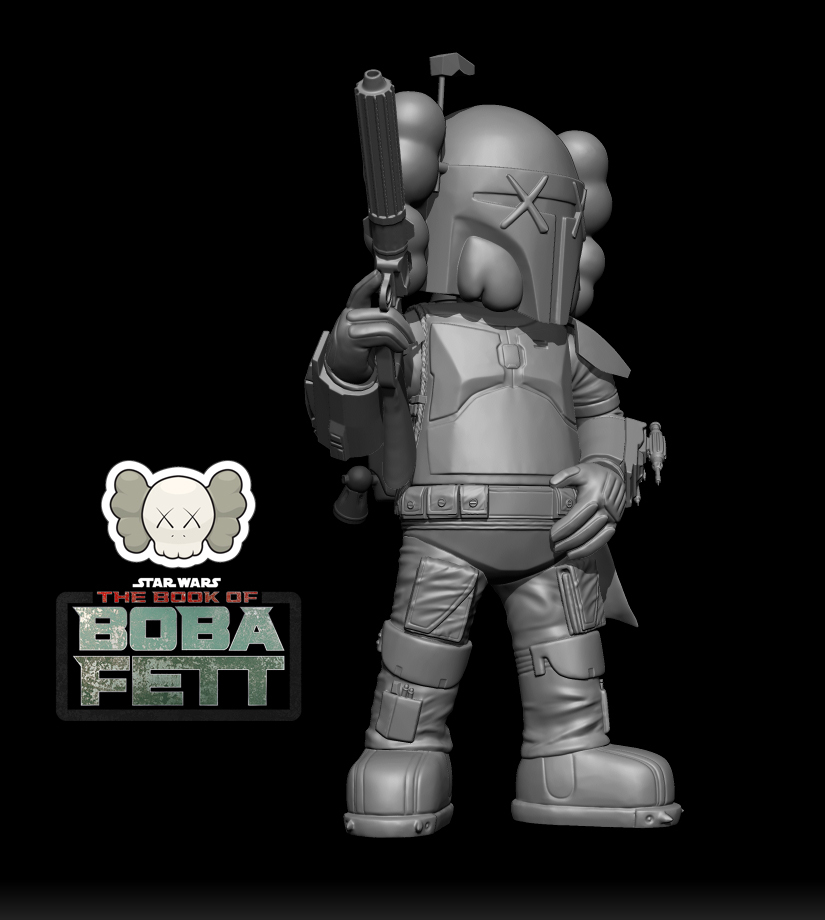 KAWS カウズ STAR WARS Boba Fett ボバフェット KAWS - Boba Fett, 2013 – TOY TOKYO